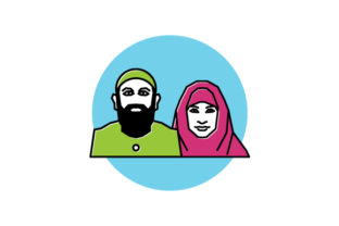 Download Arabic Moslem People Vector Illustration - Moslem Collection