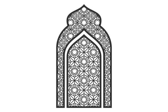 Download Decorative Islamic Window. Ornate Arabia - Islamic Collection