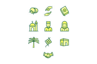 Download Ramadan Moslem Vector Icon Set - Moslem Collection